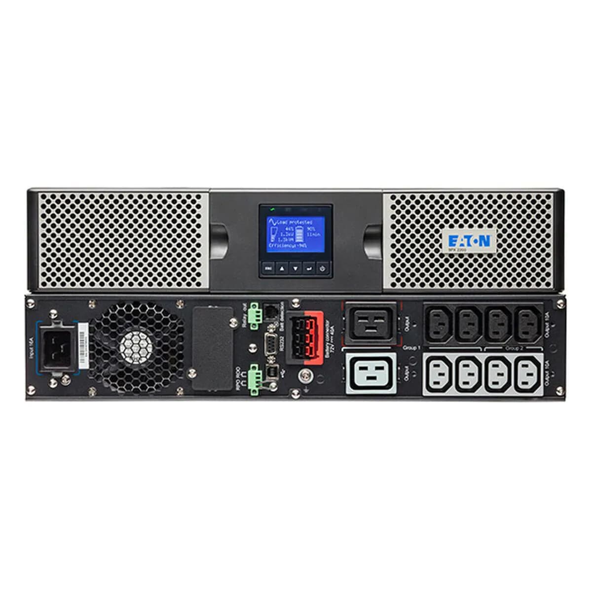 image-Uninterruptible Power Supply System Interactive UPS Eaton 9PX3000IRT2U 3000 W