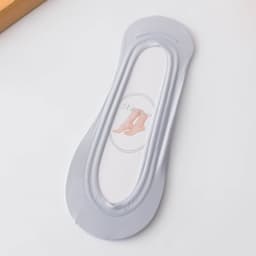 image-Women's Cotton Boat Socks - Invisible Low Cut