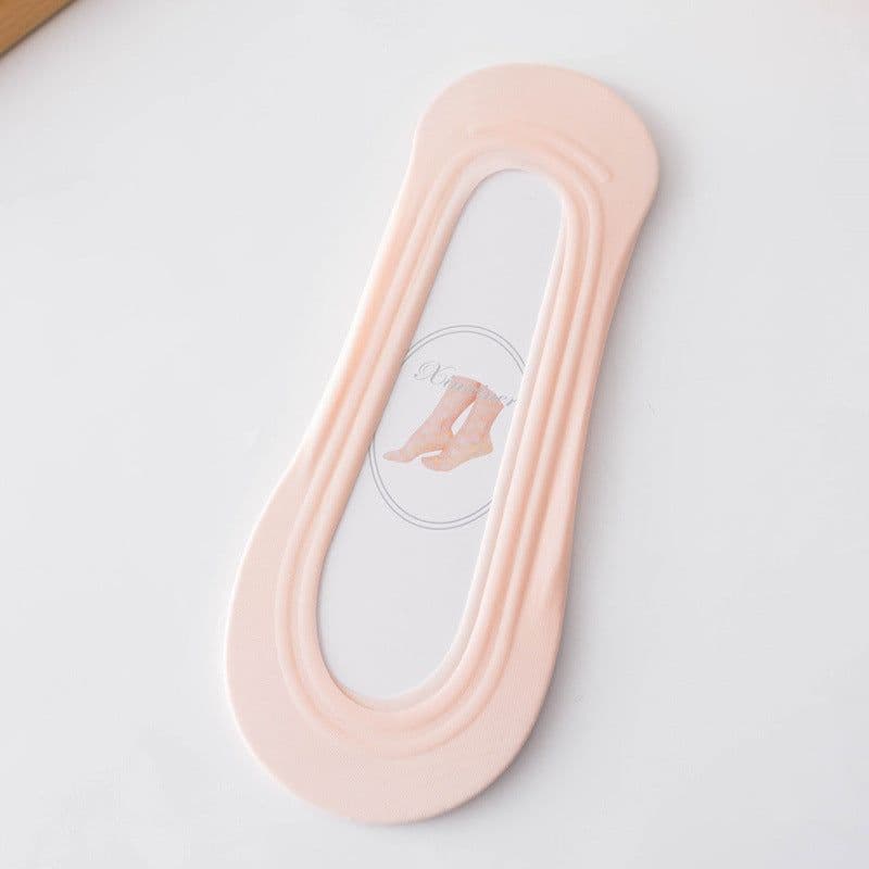 image-Women's Cotton Boat Socks - Invisible Low Cut