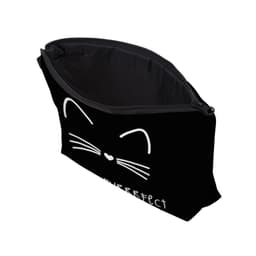 image-Black Cat Printed Cosmetic Bag For Women