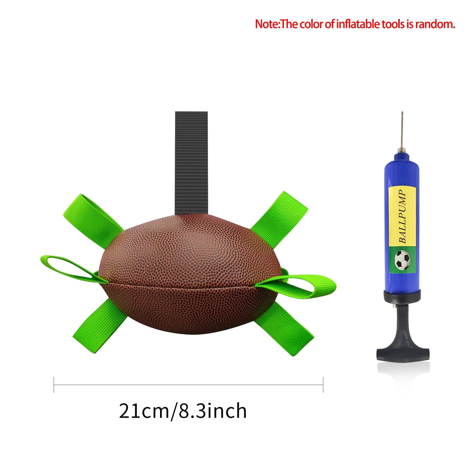 image-Interactive Dog Football Toy Soccer Ball Inflated Training Toy For Dogs Outdoor Border Collie Balls For Large Dogs Pet Supplies