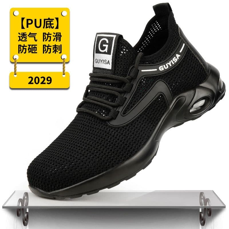 image-Welshund Safety Work Shoes - Steel Toe Anti-Smash