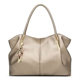 image-Large Capacity Solid Color Fashion Handbag For Women