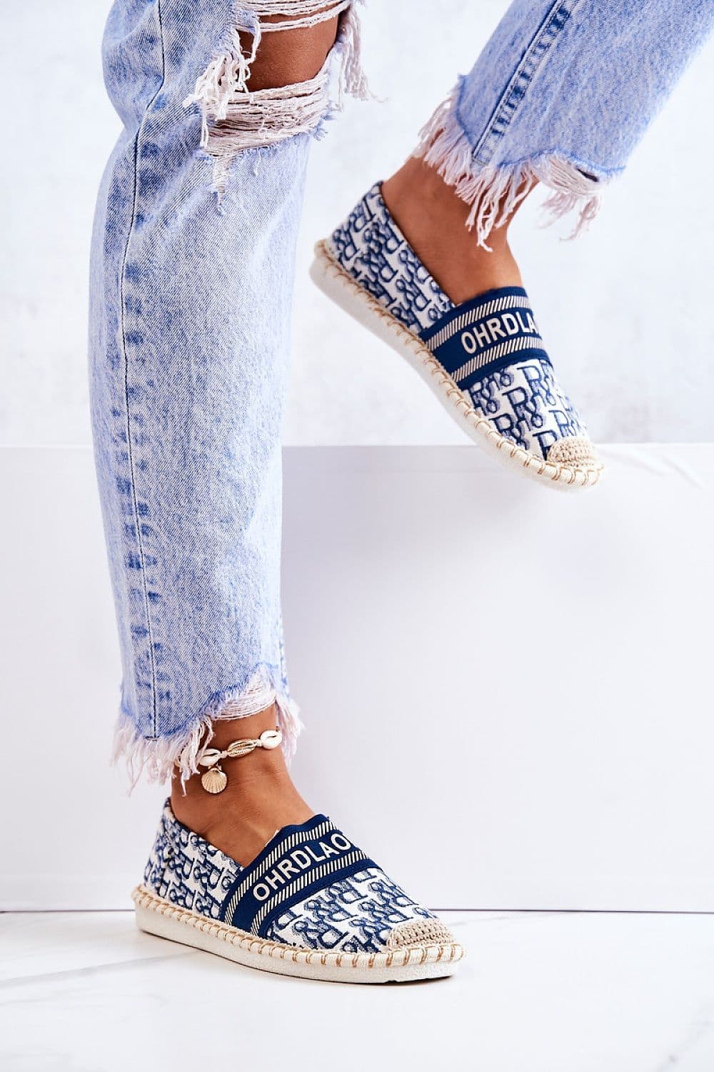 image-Espadrille Step in style