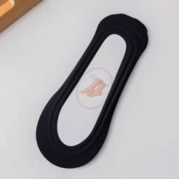 image-Women's Cotton Boat Socks - Invisible Low Cut