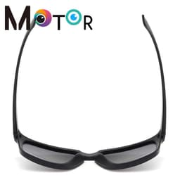 image-MOTOR Polarized Sunglasses - Gray Red UV400