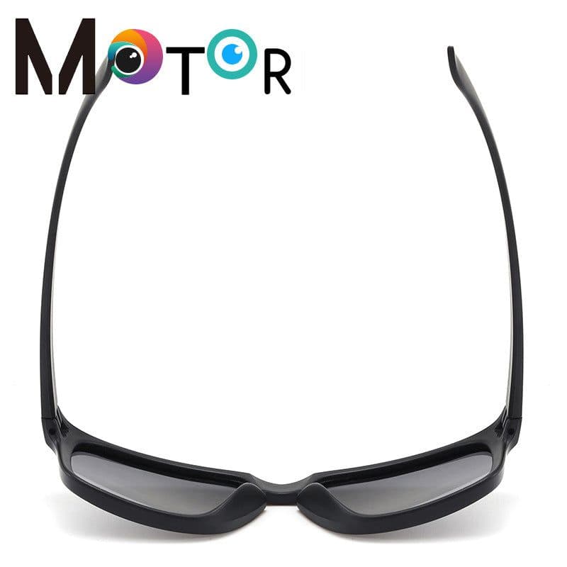 image-MOTOR Polarized Sunglasses - Gray Red UV400