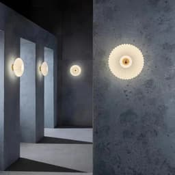 image-Modern LED Wall Lamps Glass Ripple Lights Corridor Aisle Staircase Dining Backdrop Simple Indoor Home Decoration Lustre Fixtures