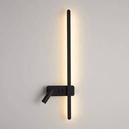 image-Modern Simple Long LED Wall Lamp Creative Rotatable Spotlights Living Room Bedroom Bedside Lighting Background Wall Home Decor