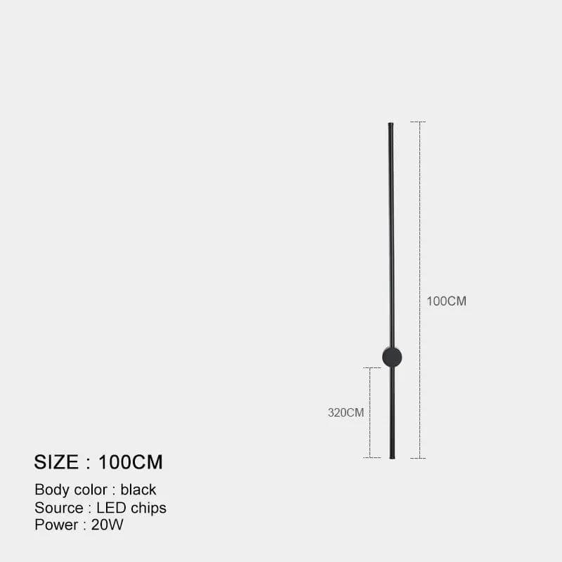 image-Modern LED Longer Wall Lamp Living Room Bedroom Bedside Home Decor Bathroom Lamp Stair Minimalist Design Light Fixture Luminaria