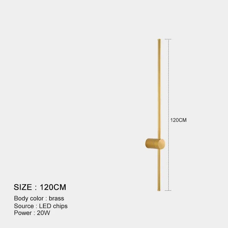 image-Modern LED Longer Wall Lamp Living Room Bedroom Bedside Home Decor Bathroom Lamp Stair Minimalist Design Light Fixture Luminaria