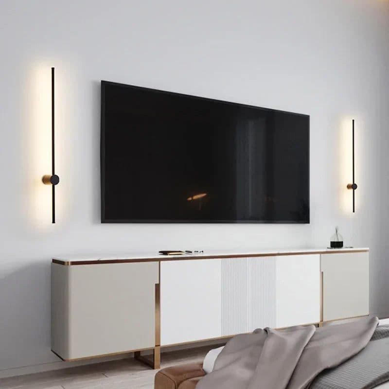 image-Modern LED Longer Wall Lamp Living Room Bedroom Bedside Home Decor Bathroom Lamp Stair Minimalist Design Light Fixture Luminaria