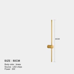 image-Modern LED Longer Wall Lamp Living Room Bedroom Bedside Home Decor Bathroom Lamp Stair Minimalist Design Light Fixture Luminaria
