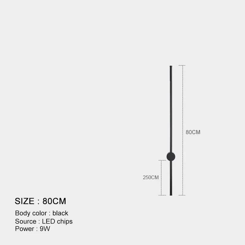 image-Modern LED Longer Wall Lamp Living Room Bedroom Bedside Home Decor Bathroom Lamp Stair Minimalist Design Light Fixture Luminaria