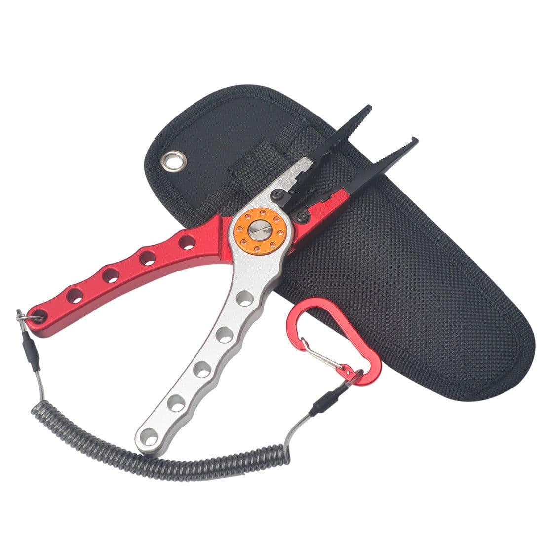 image-Factory spot wholesale support on behalf of the aluminum alloy luya pliers fishing pliers control fish die-casting luya pliers