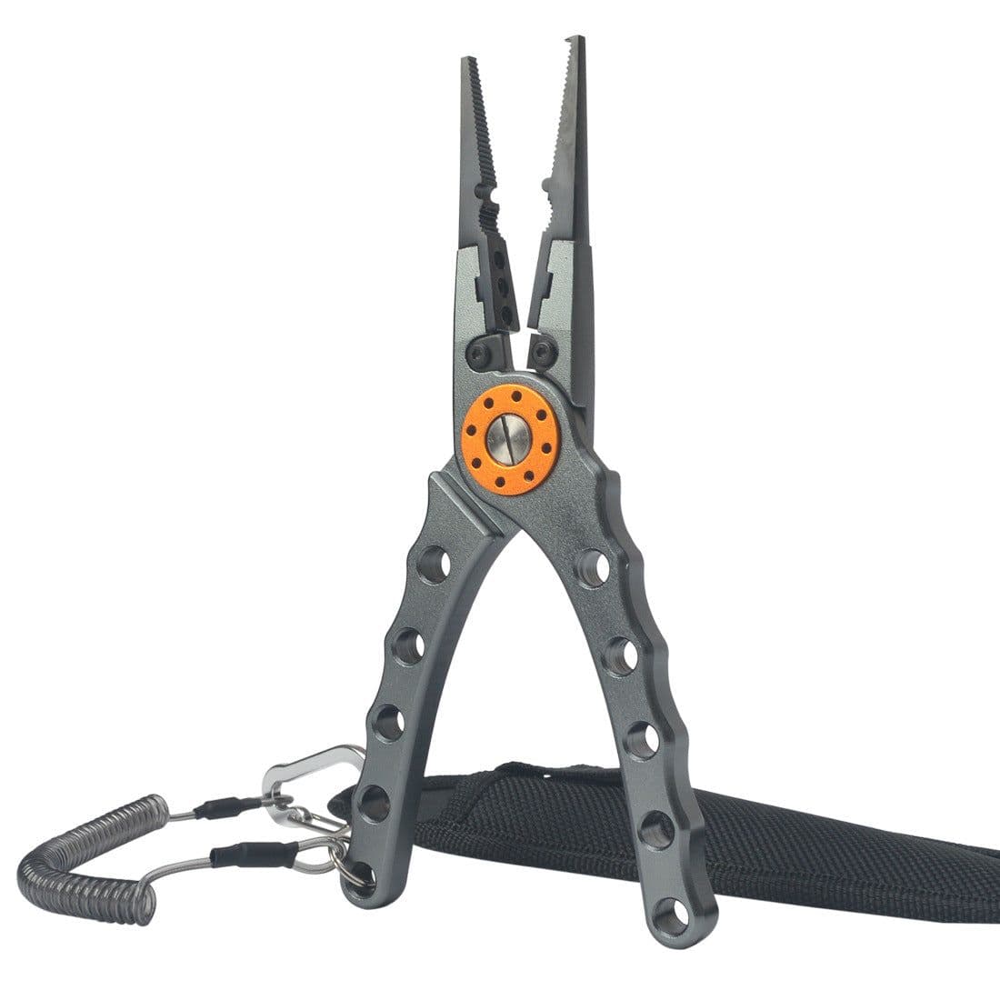 image-Factory spot wholesale support on behalf of the aluminum alloy luya pliers fishing pliers control fish die-casting luya pliers