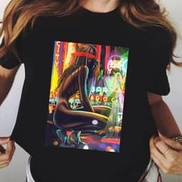 image-Black Harajuku T-Shirt Plus Size Short Sleeve