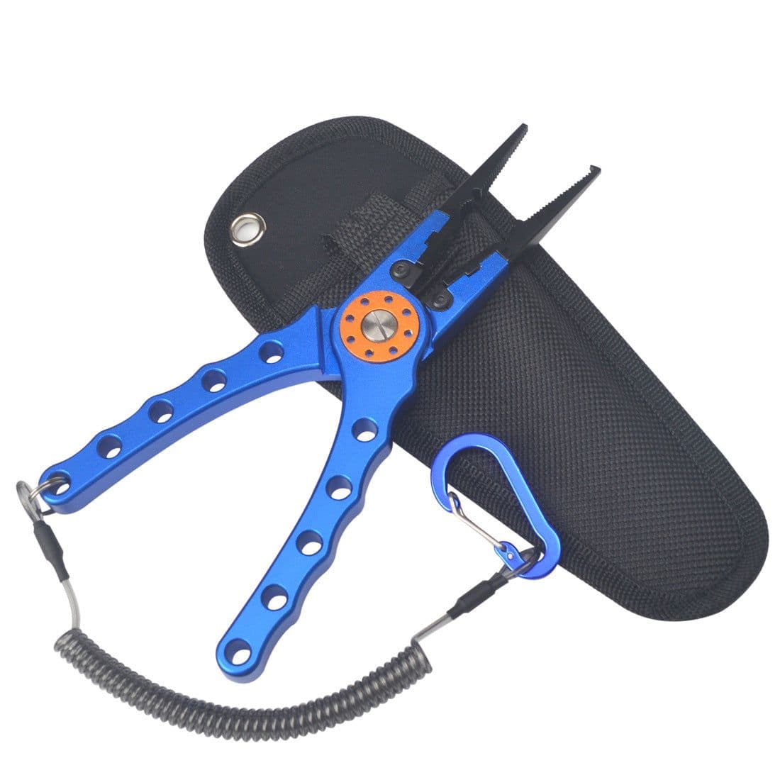 image-Factory spot wholesale support on behalf of the aluminum alloy luya pliers fishing pliers control fish die-casting luya pliers