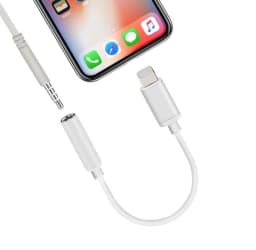 image-Audio Adapter Compatible For 78X Lightning To 3.5mm 2-in-1 Audio Adapter