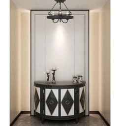 image-60W X 3 Helena Metal 2 In 1 Pendant/Semi Flush Mount Fixture