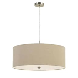 image-60W X 3 Addison Drum Pendant Fixture. Dia:24"