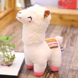 image-Alpaca Llama Plush Toy Doll Animal Stuffed Animal Dolls