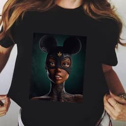 image-Black Harajuku T-Shirt Plus Size Short Sleeve