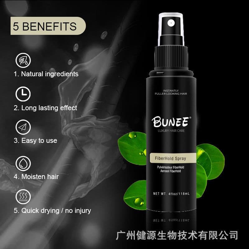 image-BUNEE Styling Spray 118ml - Strong Hold Hair Gel