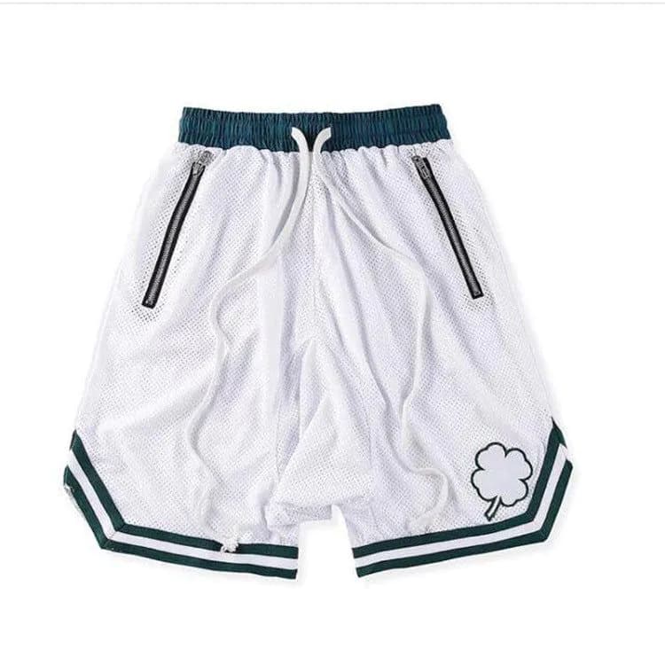 image-LIVE GREAT Men's Hip-Hop Shorts - FOG Large Green 4XL Casual Basketball Pants