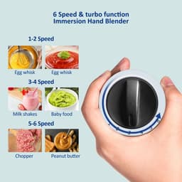 image-BioloMix 1200W 5-in-1 Immersion Hand Stick Blender Mixer Vegetable Meat Grinder 800ml Chopper Whisk 600ml Smoothie Cup
