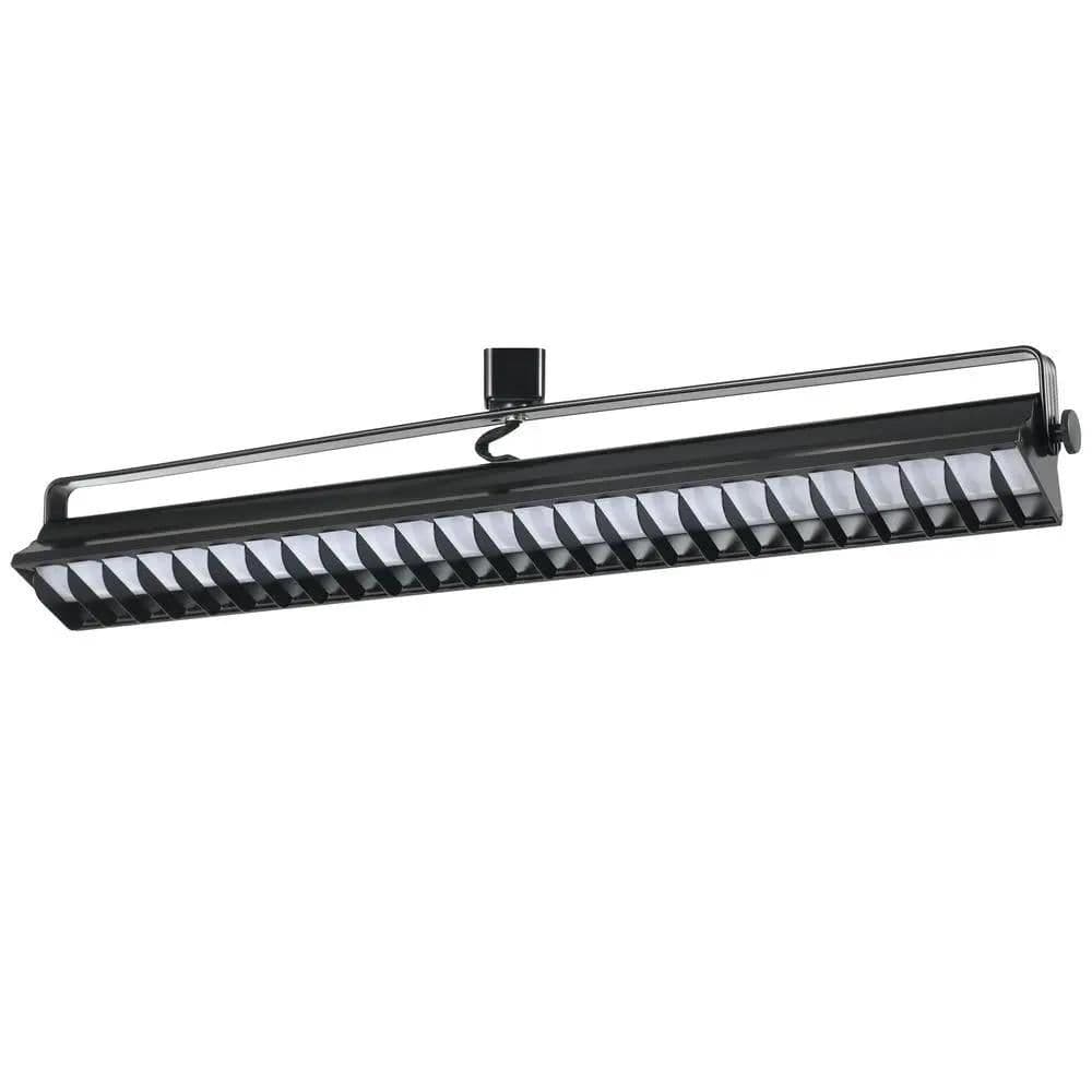 image-Ac 60W, 4000K, 3960 Lumen, Dimmable integrated LED Wall Wash Track Fixture, HT633LBK