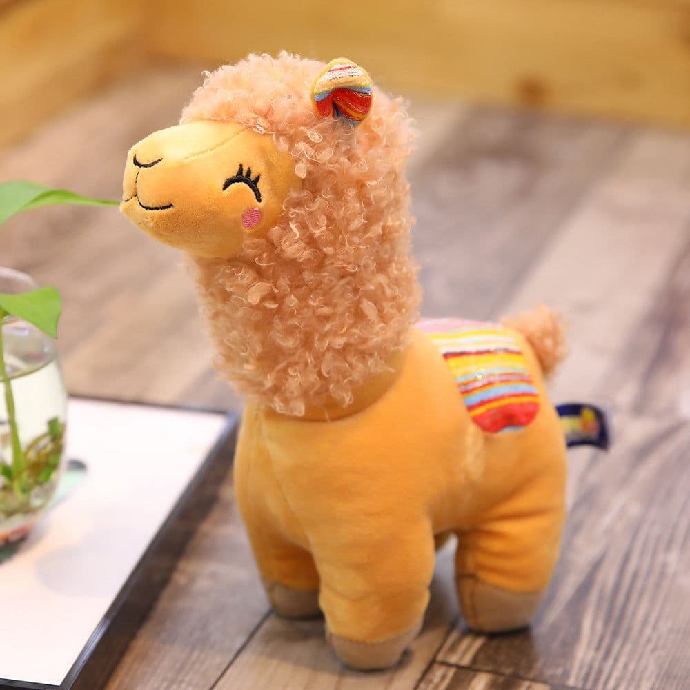 image-Alpaca Llama Plush Toy Doll Animal Stuffed Animal Dolls