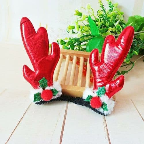 image-1Pcs Merry Christmas Headband Hairband Antlers Snowflake Christmas