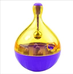 image-Interactive Cat IQ Treat Ball Toy Smarter Pet Toys Food Ball Food Dispenser For Cats Playing Training