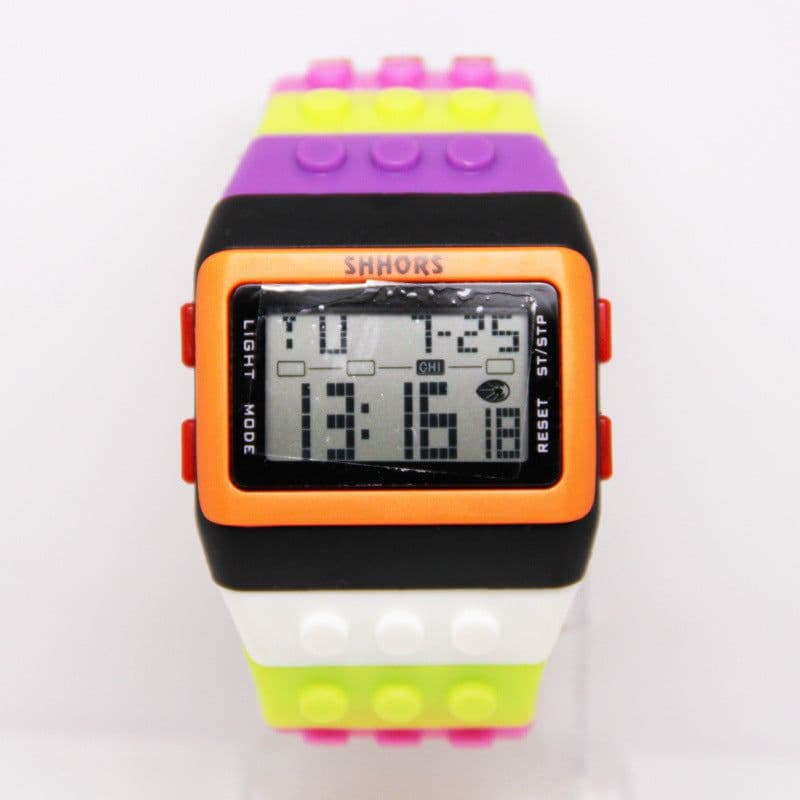 image-LED Colorful Candy Watch - Unisex Sports Rainbow