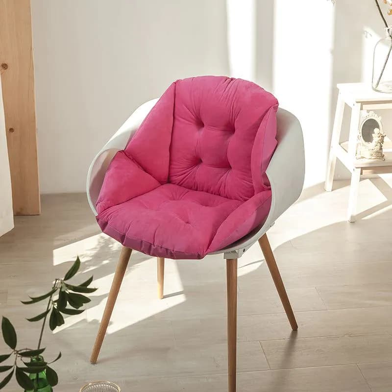 image-Wholesale thickened shell cushion one-piece chair cushion home office waist backrest cushion Amazon source