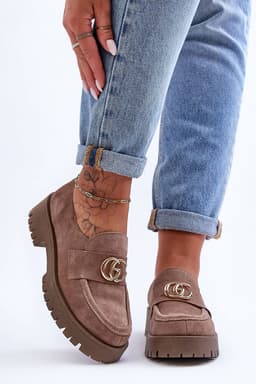 image-Heeled low shoes Step in style