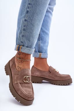 image-Heeled low shoes Step in style