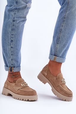 image-Heeled low shoes Step in style