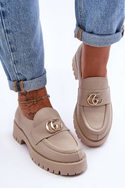 image-Heeled low shoes Step in style