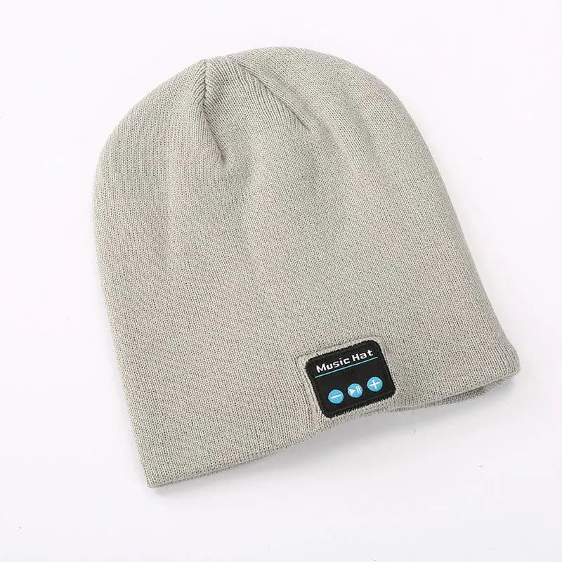 image-Chuangli Bluetooth Knitted Hat - Black Winter