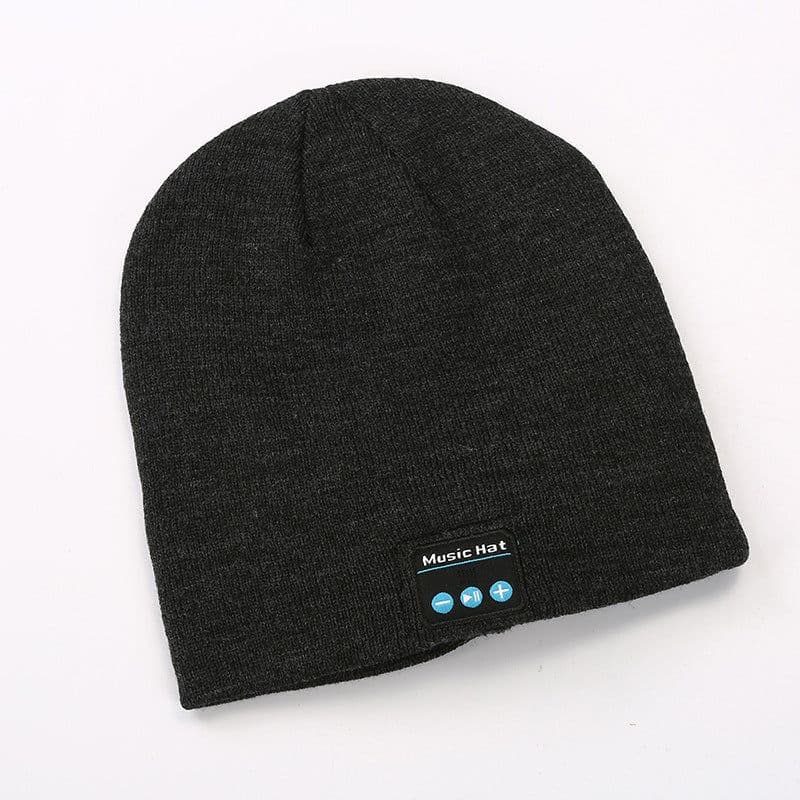 image-Chuangli Bluetooth Knitted Hat - Black Winter