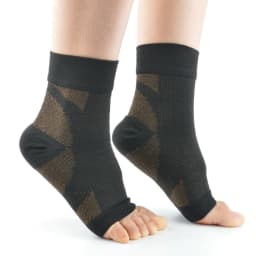 image-Compression Ankle Support Socks, Pink, L/XL