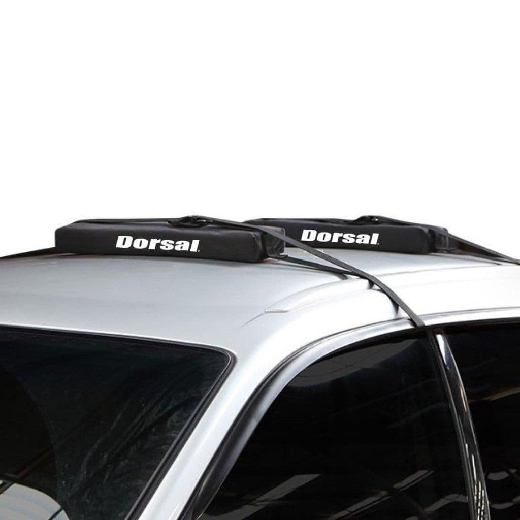 image-Dorsal Universal Soft Racks with Car Roof Pads Tie Down Straps Storage