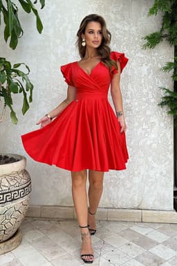 image-Cocktail dress Bicotone