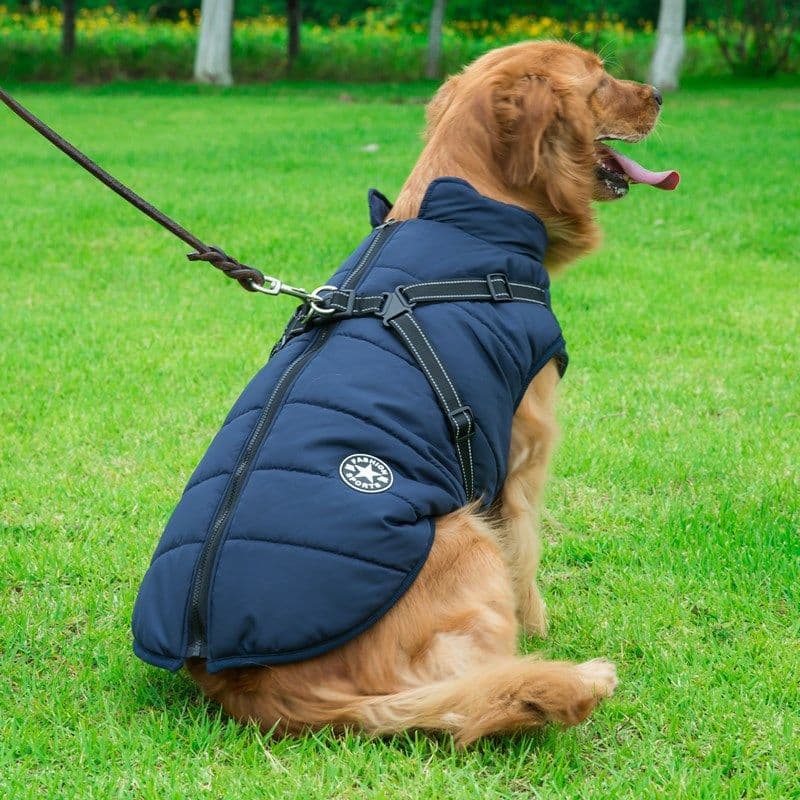 image-V·PET·B·R Dog Jacket 4XL Purple Reflective