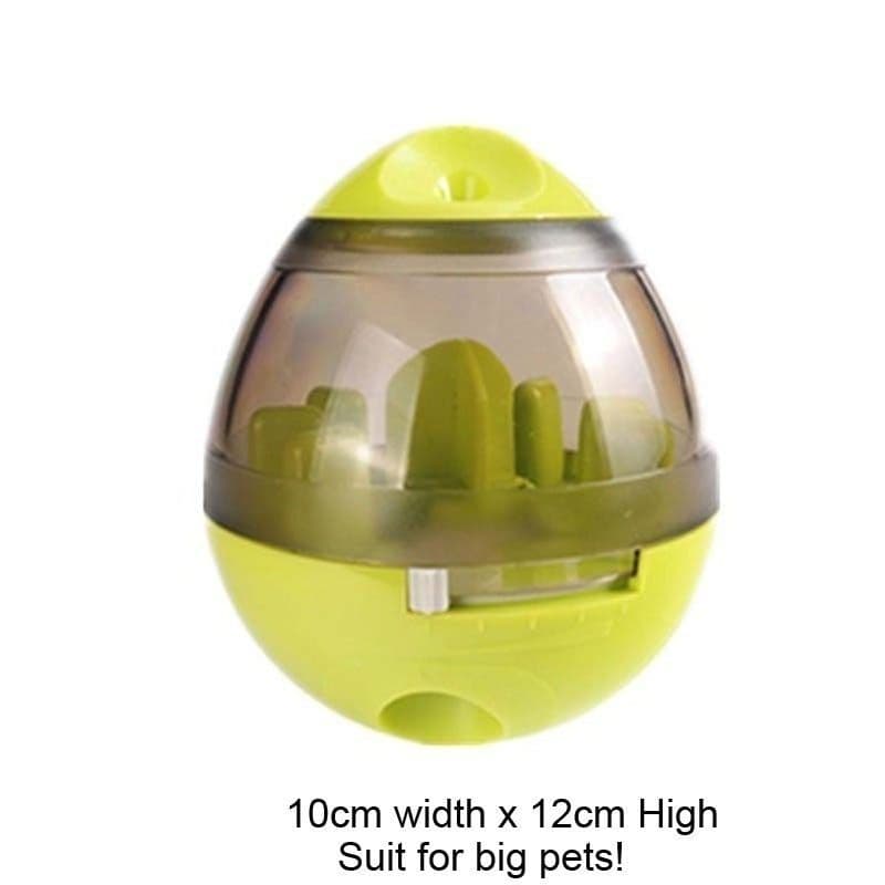 image-Interactive Cat IQ Treat Ball Toy Smarter Pet Toys Food Ball Food Dispenser For Cats Playing Training