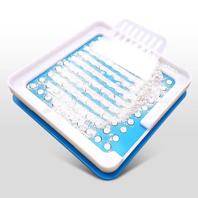 image-000 Capsule Filler Board - 100 Holes Powder Filling Tool
