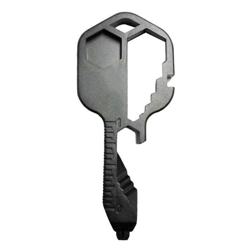 image-Stainless Steel Multi-Tool Keychain Screwdriver