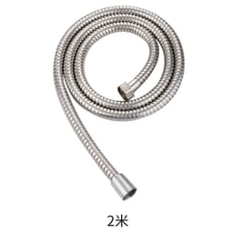 image-Stainless Steel Shower Hose 1.5m With Double Buckle Electroplated Finish